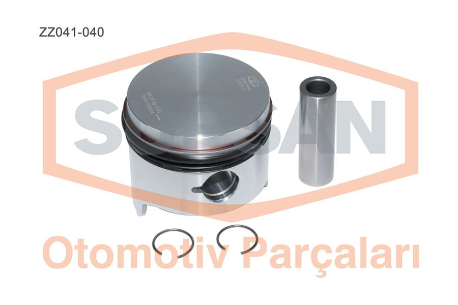 Motor Piston+segman M131 1,6 (85,00MM)