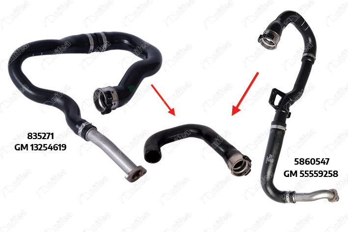 TURBO HAVA HORTUMU (PLASTİK PARÇA HARİÇ) OPEL CORSA D 06>14 1.3 A13DTC