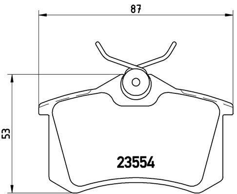 Arka Balata Fluence-megane II-III-P207-P308-P307-P...