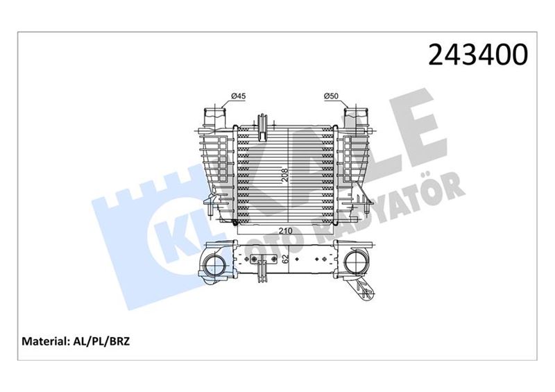 Turbo Radyatörü Intercooler