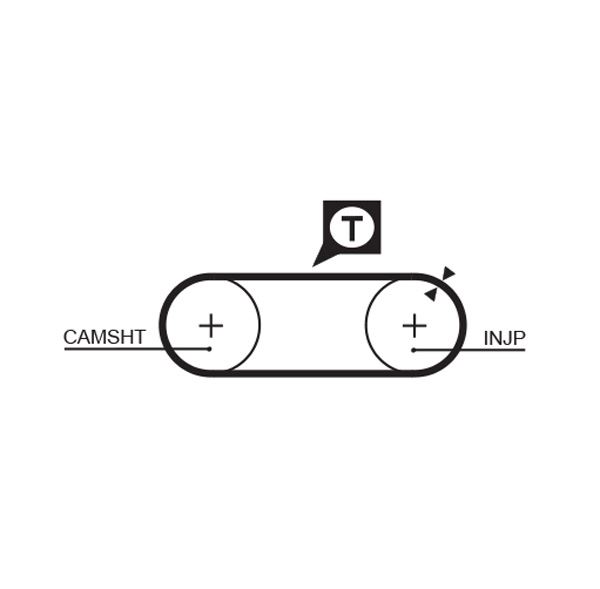 TRİGER KAYIŞI (077x210) TRANSPORTER. 1.9-2.4 CT645