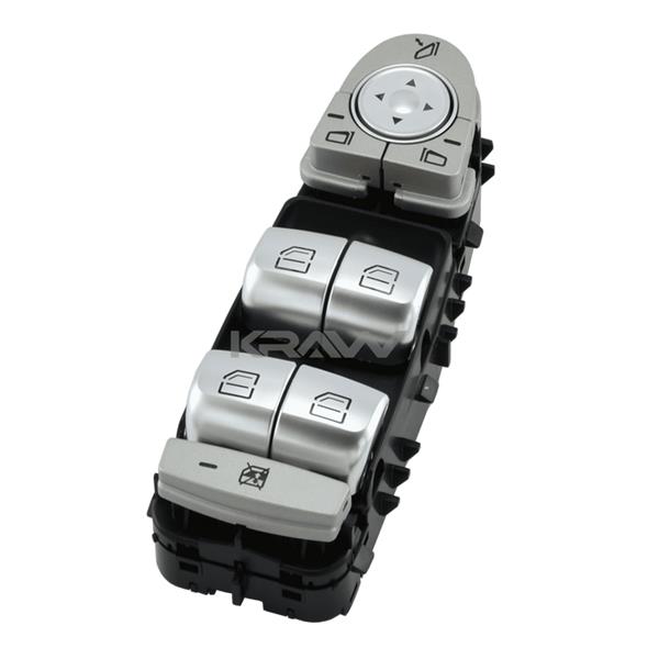 Cam Anahtarı Ön Sol Sürücü W205-W253 (BLACK-9051)