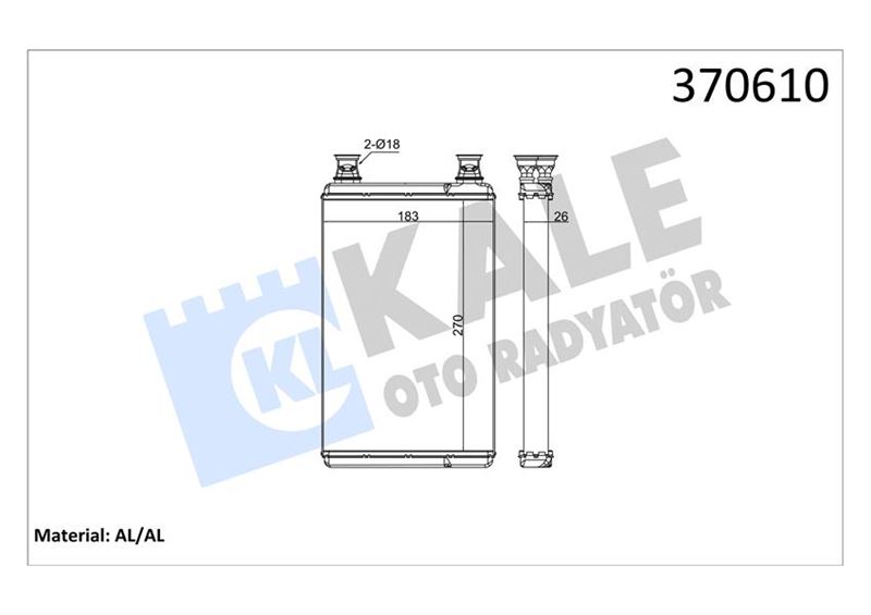 KALORIFER RADYATORU MERCEDES S-CLASS W221 05>13