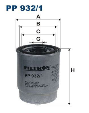 YAKIT FİLTRESİ VOLVO S60 2.4D (2001-2010) S80 (01-06) V70 II 2.4D (01-07) XC70 (02-07) XC90 (05-14)