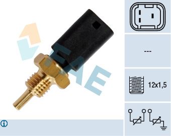 HARARET MÜŞÜRÜ (3 FİŞLİ) RENAULT CLIO II 98>05 LAGUNA 01> MEGANE 02>08 KANGOO 01> LOGAN 06> 1.2 1.4 1.5dCi 1.6 2.0