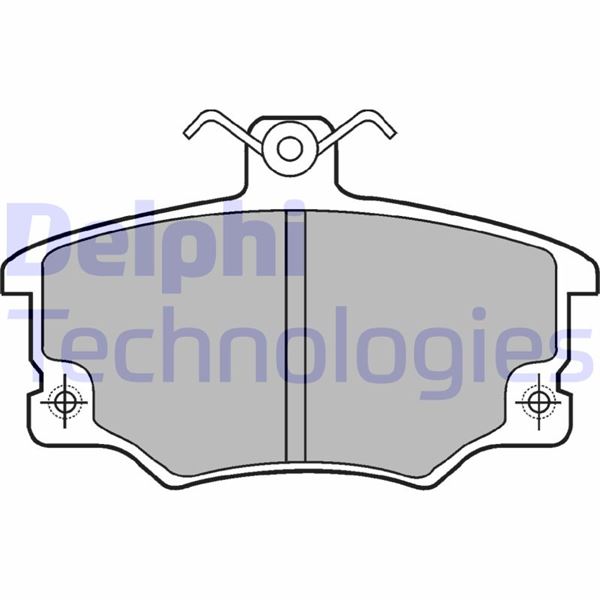 ÖN FREN BALATASI FIAT TEMPRA-TİPO-UNO-PUNTO ALFA ROMEO 33-145-146-155