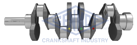 KRANK MILI HYUNDAI STAREX 2.5 CRDI  03- H100 KAMYONET 09- SORENTO 03- H350 MINIBUS 15- 140HP D4CB