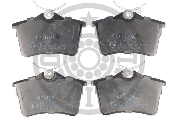 Arka Fren Balatası P307 00>09 P308 07>14 Par...
