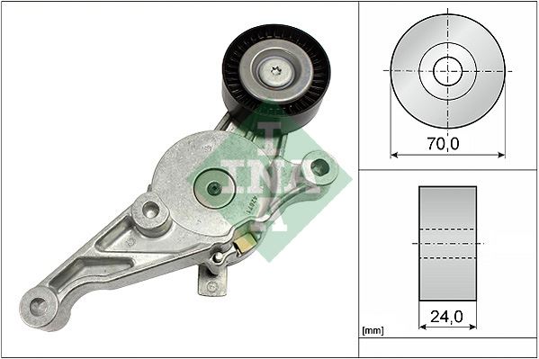 Alternatör Gergi Rulmanı (Kütüklü) CADDY-T5-GOLF5-...