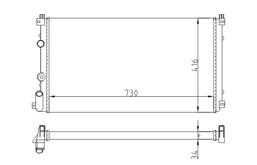 SU RADYATORU RENAULT MASTER II 1.9/2.2/2.5 CDTI (AL/PL/BRZ)