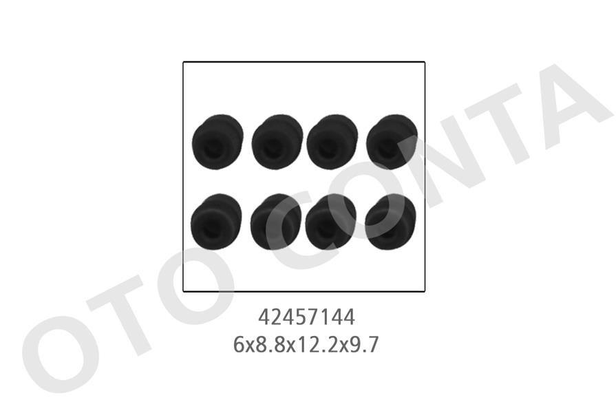 Subap Keçesi P206-P307 2.0 Hdi (Takım 8 Adet) 6X8...