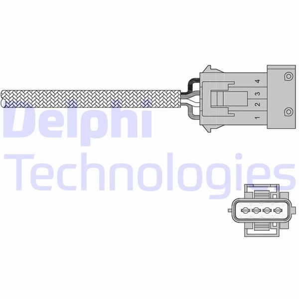 OKSİJEN SENSÖRÜ P206-P306-P307-P406-P407-PARTNER-BERLINGO-C2-C3-C5-SAXO-XSARA 1.4-1.6-1.8 16V (98-05)
