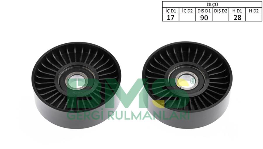 KAYIS GERGI RULMANI MERCEDES W203 CL203 W204 C209 W211 R171