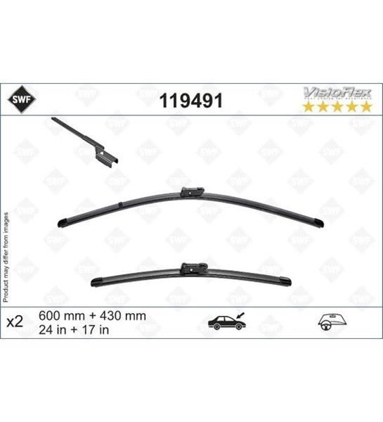 Swf Visioflex Flat Blade