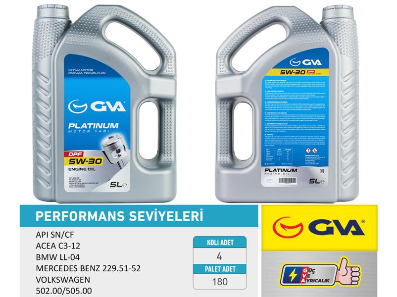 Motor Yağı 5LT. 5W-30 Dexos 2 Vec-c/mer