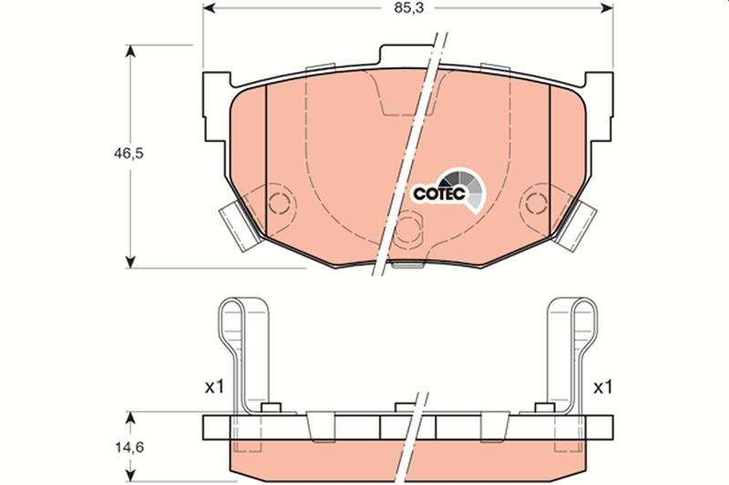 ARKA BALATA ELANTRA 2.0-1.8-1.6 2.0 CRDİ (96=>01=> 7.06) COUPE 1.6I 16V (97-02)-2.0 (02=>8.09)