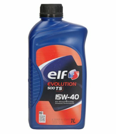 Elf 1TR'> Motor Yağı Evol. 500 Ts 15W40 12B 1 Litre Elf 1TR