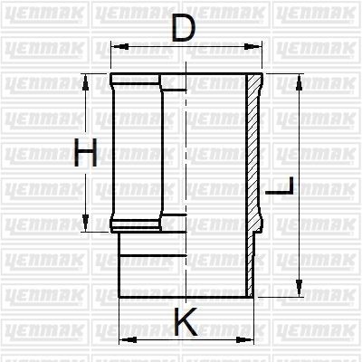 Motor Gömleği R9-R12 1400 (76.00 Çap) Std