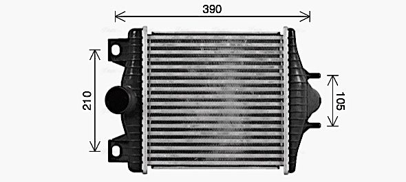 Turbo Radyatörü Sağ Sol 448DT 306DT R.r 4 Vogue L4...