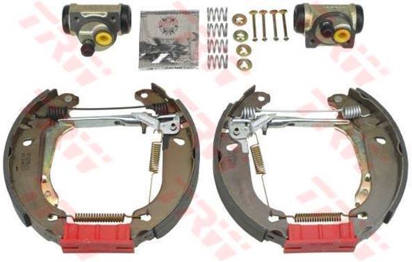ARKA FREN BALATASI PABUCLU P206 1.4I-1.6I-1.4HDI-1.9D 98-02 - P206+ 1.4-1.4HDI 09-> ABSSIZ ARACLAR