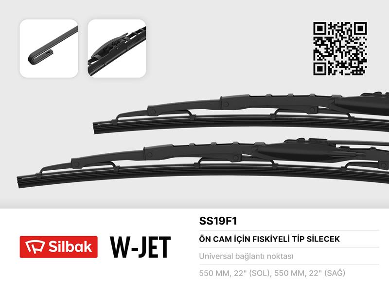 Silecek Süpürgesi 550MM Metal Tip Fiskiyeli P405 0...