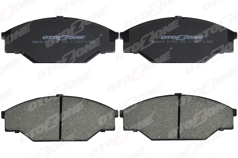 ÖN FREN BALATA TOYOTA HILUX 2,4L 2L-T LN85 LN145 4x2 90-04 / HIACE 2,4L 2L LH112 LH114 89->