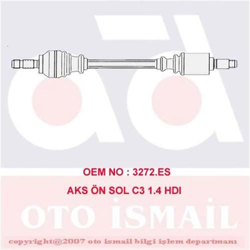 (X) Aks Ön Sol
