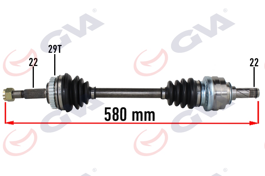 Komple Aks Sol Opel-meriva A 1.6 (03-10) Abs'li