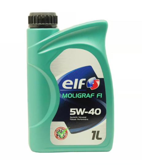 Elf 2TR'> Motor Yağı Moligraf F1 5W40 12B 1 Litre Elf 2TR