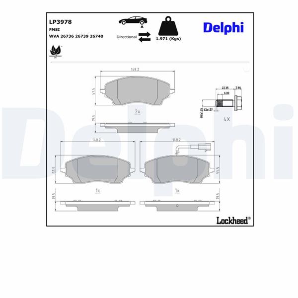 ARKA FREN BALATASI FIAT DUCATO 21> PSA JUMPER-BOXER-MOVANO 21> 2.2D MTJ