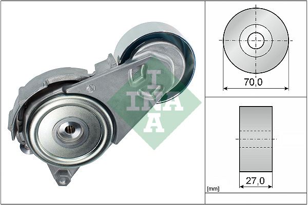 ALTERNATÖR GERGİ RULMANI (KÜTÜKLÜ) TOYOTA AURIS COROLLA 1.4L 1NDTV NDE150 NDE180 (6 vites) 10-18 / YARIS 1.4L 1NDTV D-4D NLP130 (6 vites) 10->