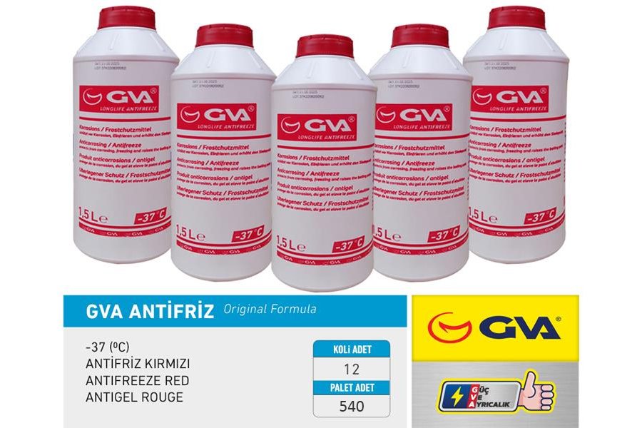 Antifriz 1.5 Lt -37 C Kırmızı Long Life