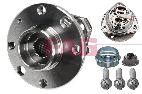 ÖN TEKER PORYASI RULMANLI ASTRA H-ZAFIRA 1.3CDTI-1.4-1.61.7CDTI-1.9CDTI 04=> (4 DELİK) (25.4x119.4x1