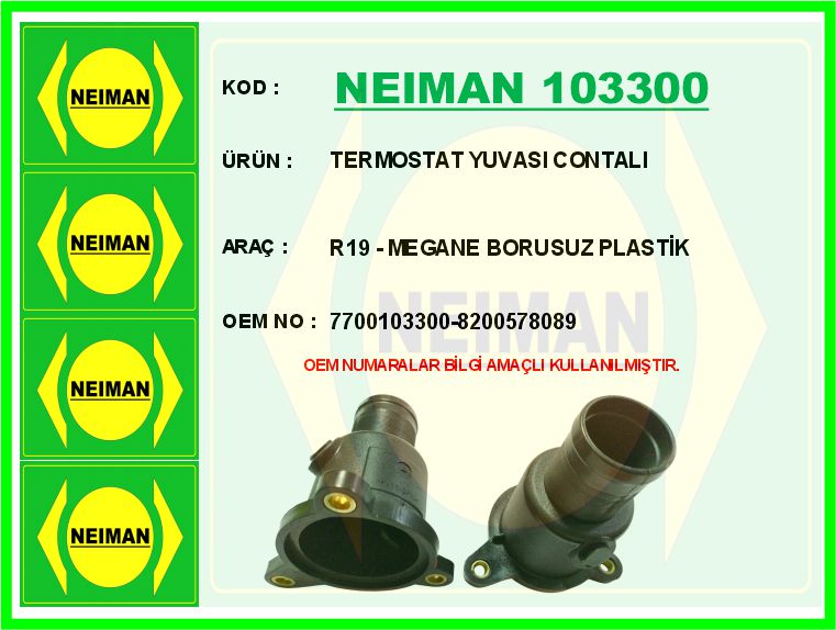 Termostat Yuvasi Contali