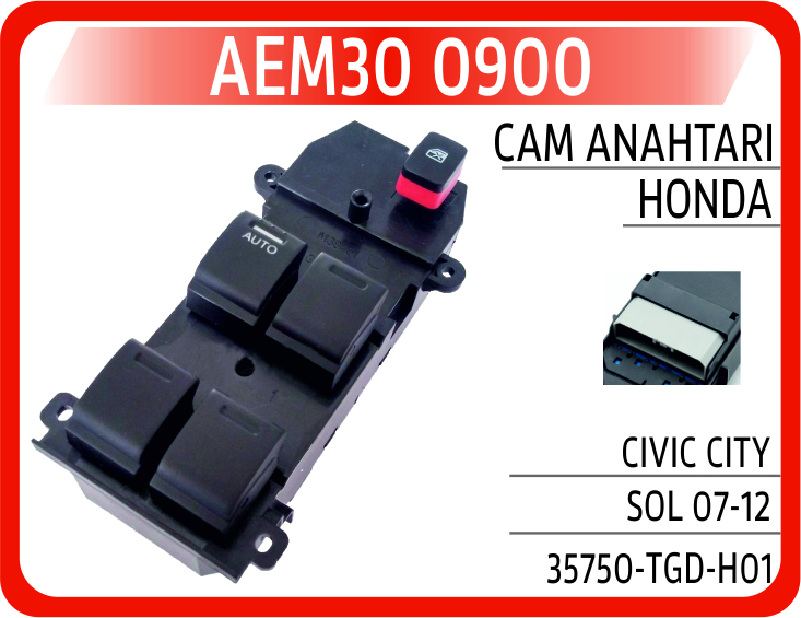 CAM ANAHTARI HONDA CIVIC CITY SOL 07-12