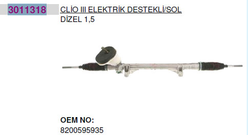 (3011318) Direksiyon Kutusu Elektrikli