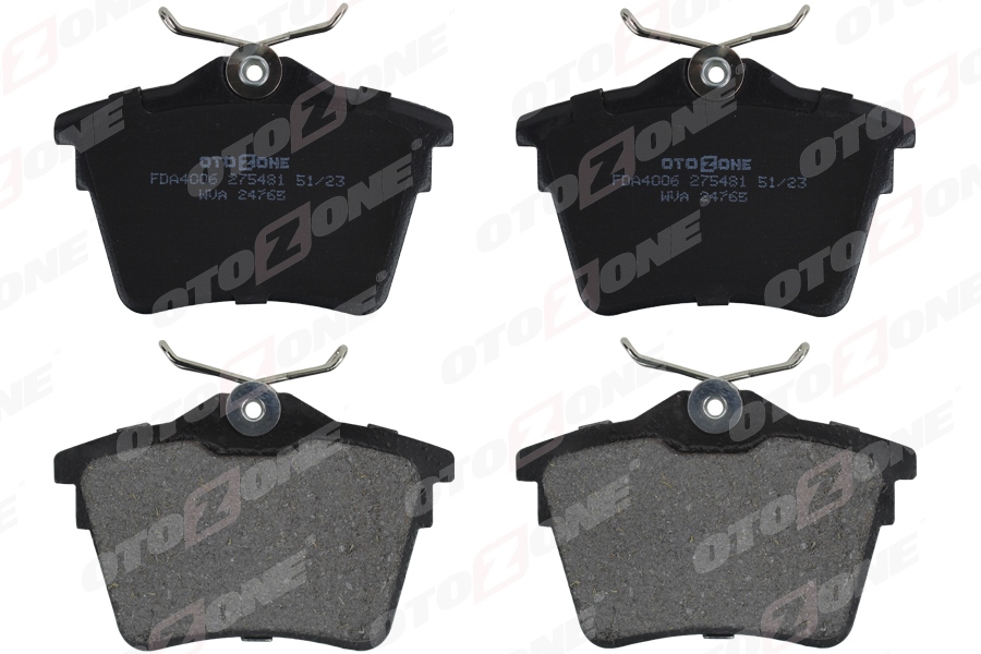 Arka Fren Balatası P307 00>09 P308 07>14 Par...