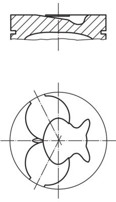Motor Piston+segman
