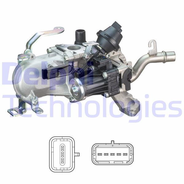 EGR VALFI KOMPLE P206-P207-P208-P301-P307-P308-P407-P508-P2008-P3008-P5008-PARTNER-BERLINGO-EXPERT-RIFTER-JUMPY-C2-C3-C3-C4-C5-XSARA-DS3-DS4-DS5 1.4 HDI (DV4C) 1.6 HDI (DV6C) FOCUS III 11> CONNECT 15> B-MAX 14>MONDEO IV 07>14 1.5TDCI-1.6 TDCI