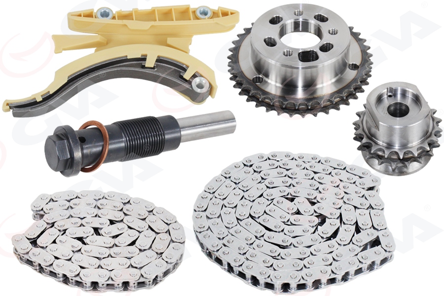 EKSANTRİK ZİNCİR KİTİ FORD CONNECT 1.8TDCI 04>09 (BHDA-BHDB-C9DB-C9DC)(6 PARÇA)