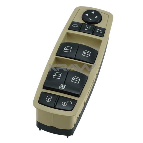 CAM ACMA KUMANDA DUGMESI SOL DORTLU BEJ W169 - W245 ####