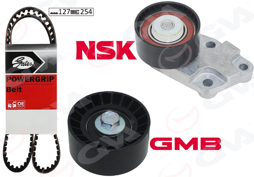 EKSANTRİK GERGİ KİTİ (127x254) CHEVROLET-DAEWOO AVEO-CRUZE-KALOS-LACETTI-NUBIRA 1.4-1.4-1.6 (05-)