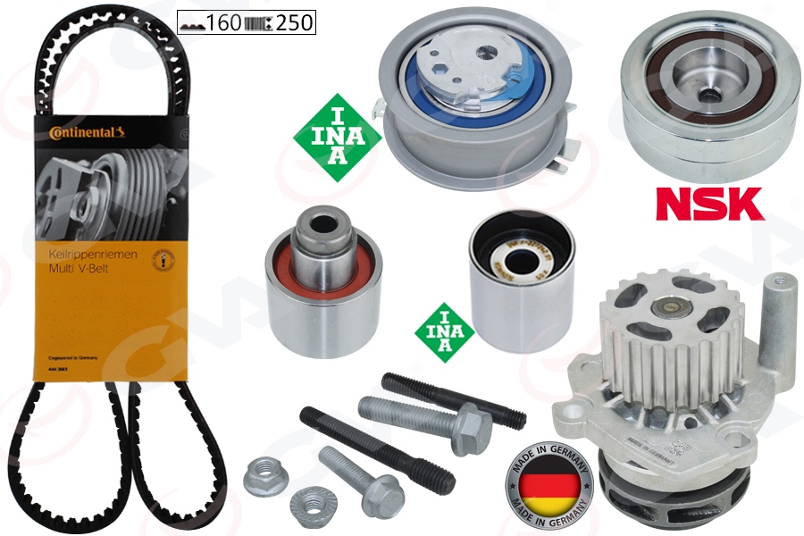 Devirdaimli Triger Seti CRAFTER-T6-A3-JETTA-CADDY-...