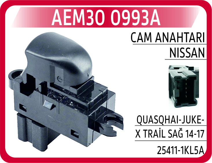 CAM ANAHTARI QASHQAI-JUKE-X TRAIL SAG 14-17