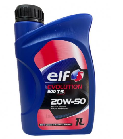 Elf 1TR'> Motor Yağı Evol. 500 Ts 20W50 12B 1 Litre Elf 1TR