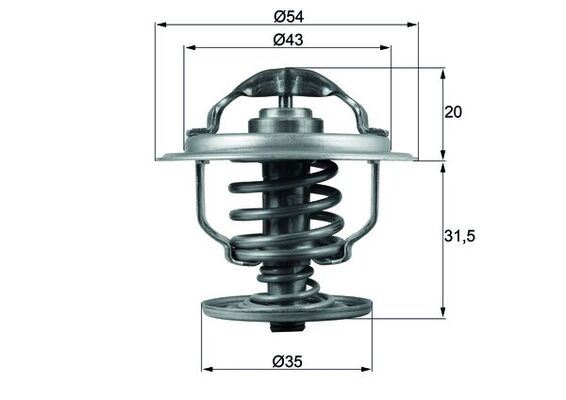 TERMOSTAT 87C