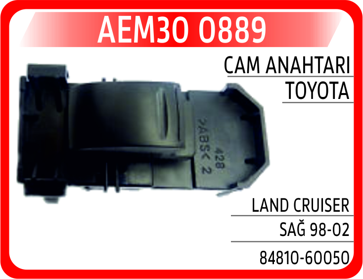 CAM ACMA ANAHTARI LAND CRUISER 4700 TEKLI (98-07)  ####