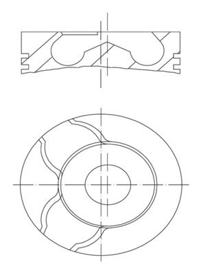 Motor Piston+segman (Std)