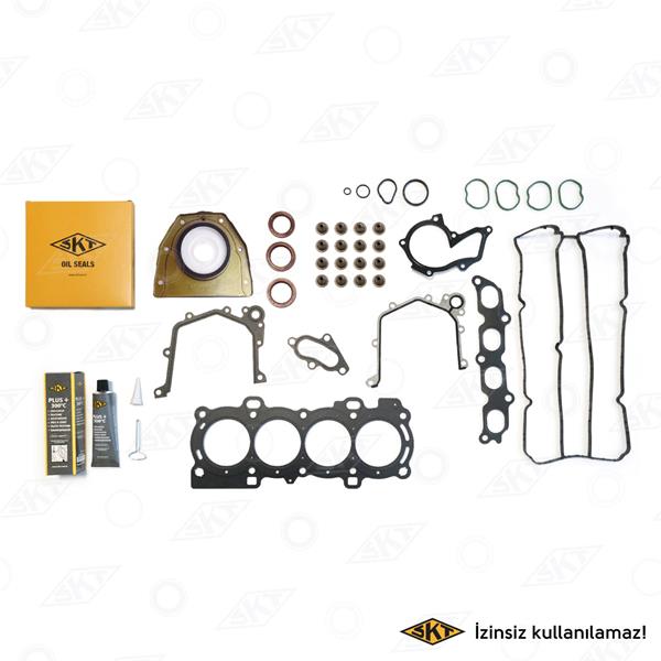 TAM TAKIM CONTA FOCUS II SİLİNDİR KAPAK CONTALI 1.6 16V. 100 HP 10.03-->02.07 (BENZİNLİ MOTORLAR)