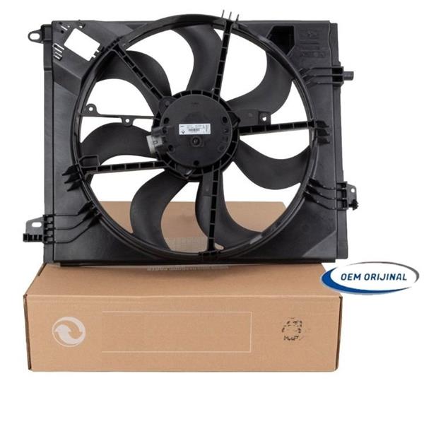 Fan Motoru Komple Motor Şase (Orijinal Ürün) Renau...